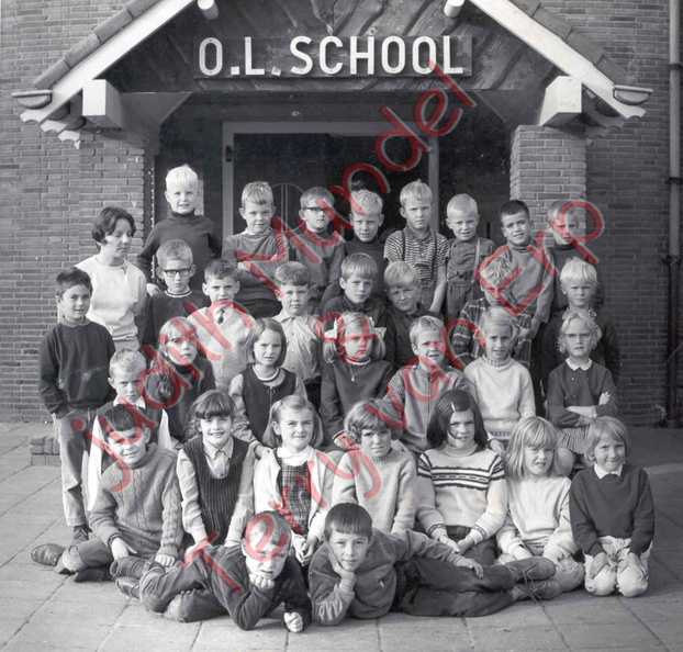 O.L. school klas 2 1968